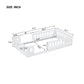 Wood Twin Size Platform Bed with Guardrail