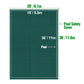 20 x 38 ft Rectangle Pool Safety Cover