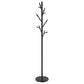 Clover 18 Hook Freestanding Metal Coat Rack Hat Hanger Black - view 3