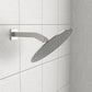 Brushed Nickel Shower Arm with Flange