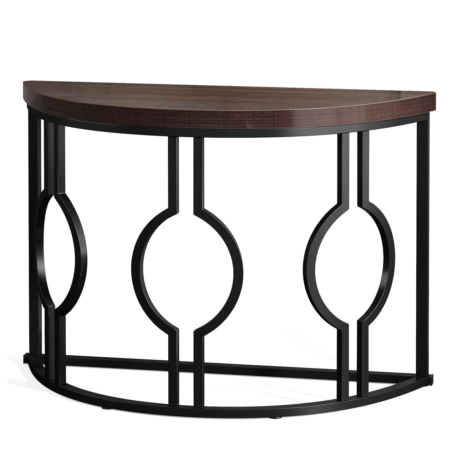 Half Moon Console Table for Entryway