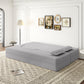 Modern Floor Sofa with 2 Pillows