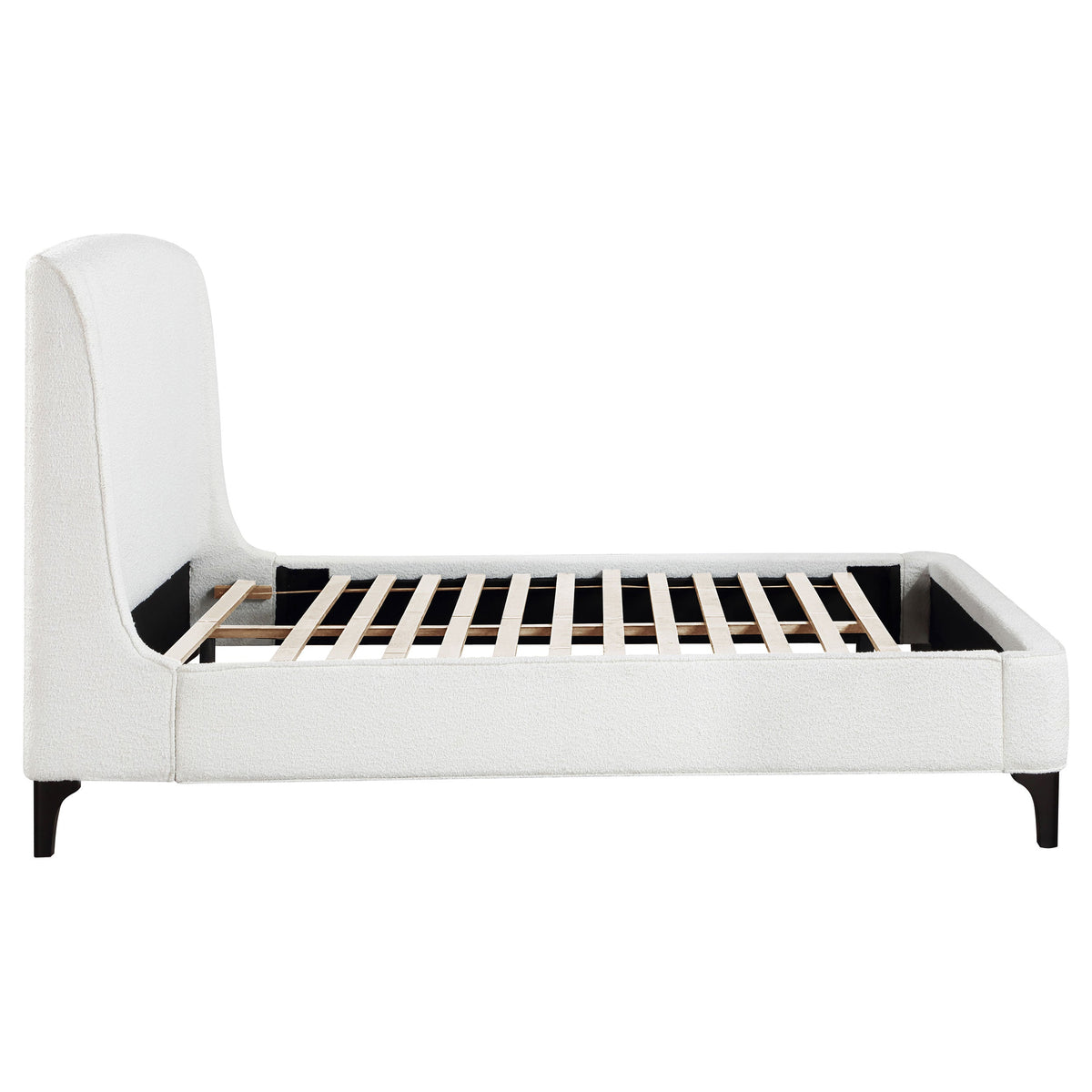 Theodore Snow Upholstered Eastern King Wingback Bed