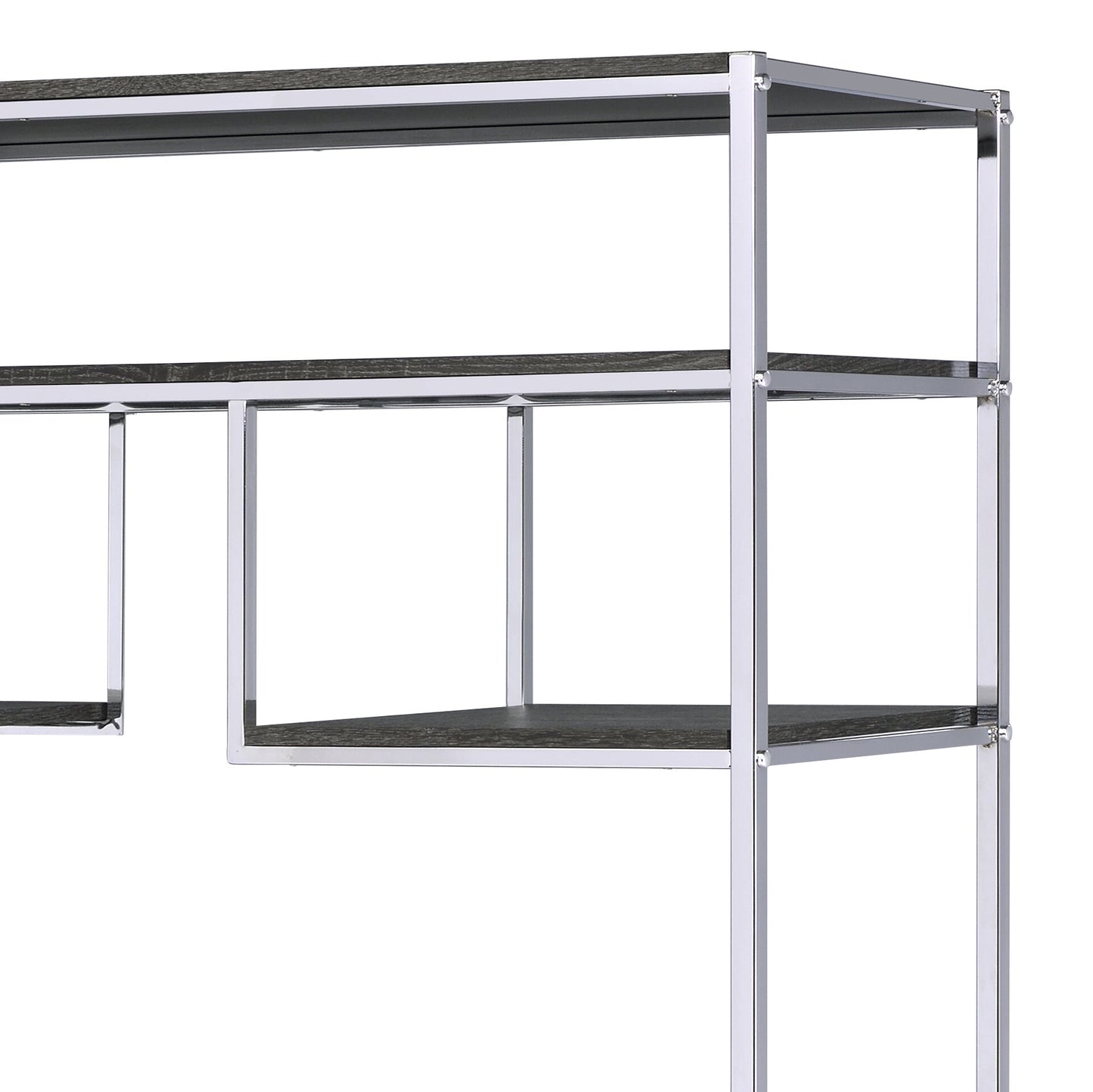 Vonara Rustic Etagere Bookshelf