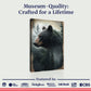 Black Bear Exposure Wall Art