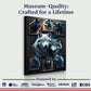 3D Wolf Collage Wall Art II