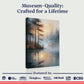 Misty Lake Wall Art