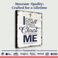 Philippians 4:13 - I Can Do All Things Through Christ Faith Sign II