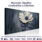 Floral Clay Relief Wall Art