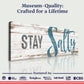Stay Salty Coastal Sign VIII