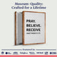Matthew 21:22 - Pray Believe Receive Faith Sign