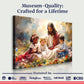 Jesus With Children Faith Wall Art VIII
