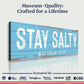 Stay Salty Coastal Sign IV