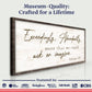 Exceedingly, Abundantly More Than We Could Ask Or Imagine Faith Sign IV