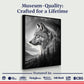 Wolf Double Exposure Wall Art II