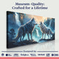 3D Wolves Wall Art IV