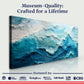 Blue Ocean Coastal Wall Art II