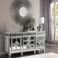 Varian - 36" Server - Mirrored & Antique Platinum