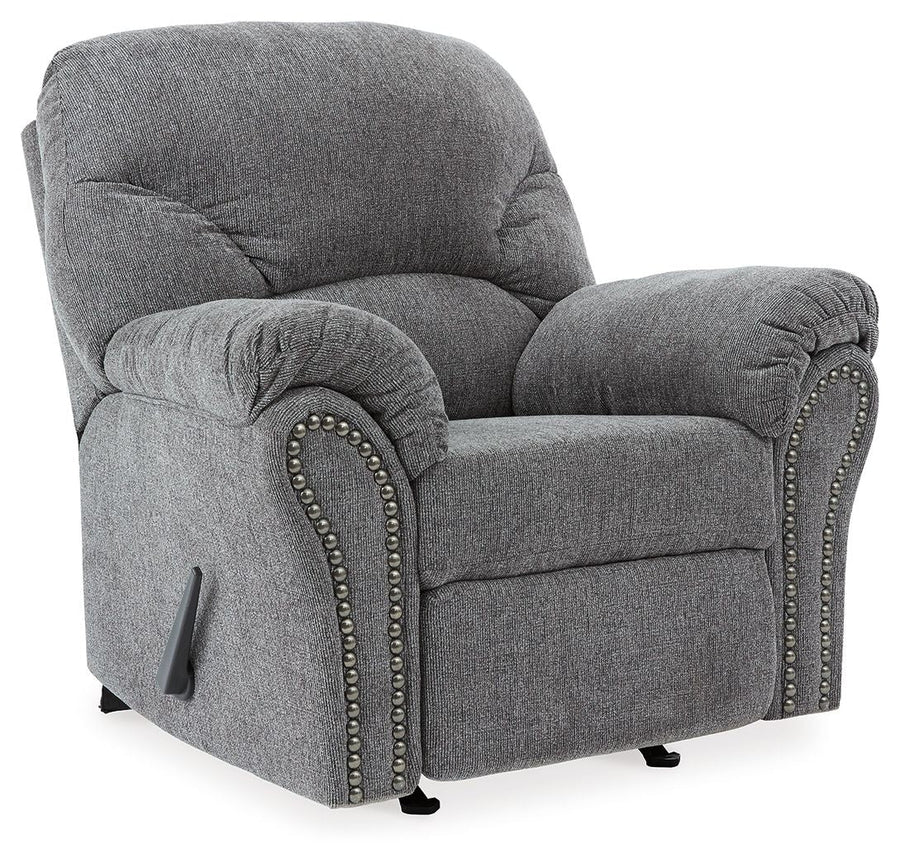 Allmaxx - Rocker Recliner - Pewter