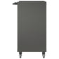 Heavy-Duty Metal Storage Cabinet with Wheels