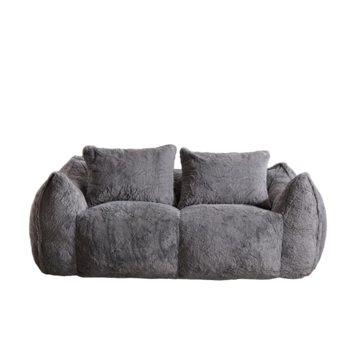 Giant Bean Bag Couch, Ultra Soft Fluffy Loveseat For Living Room - view 4