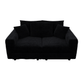 82.7" Plush Corduroy 3-Seat Sofa