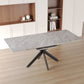 Modern Mid-Century Dining Table Set With Extendable Design - view 7