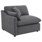 Charcoal 6-Piece Upholstered Modular Sectional Sofa