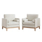 Modern Farmhouse Performance Accent Chair