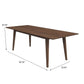 Levi Modern Style Solid Wood Rectangular Dining Kitchen Table 86"