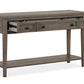 Paxton Place - Rectangular Sofa Table - Dovetail Gray