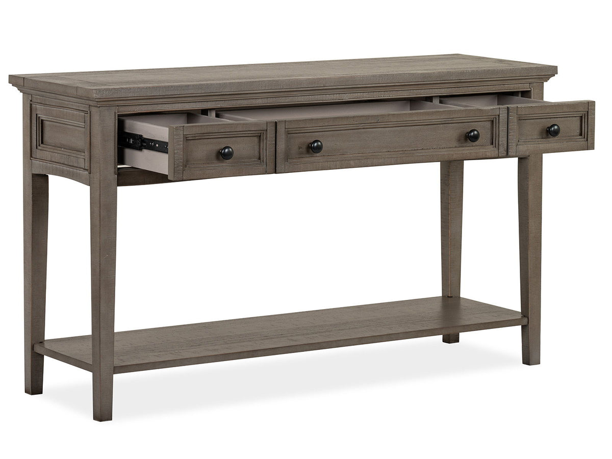 Paxton Place - Rectangular Sofa Table - Dovetail Gray