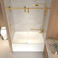 Frameless Sliding Bathtub Door