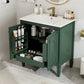 30" Bathroom Vanity with Sink and Two Doors