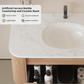 Arcora 36 Inch Wall Mounted Bathroom Vanity