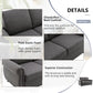 Orisfur Pull Out Sofa Bed Loveseat Sleeper