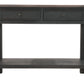 Tyler Creek - Sofa Table - Grayish Brown / Black