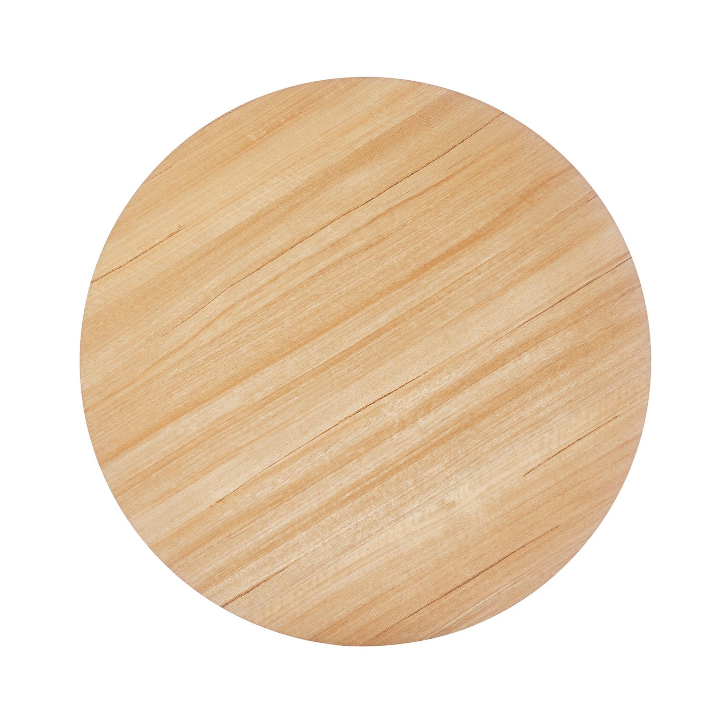 31.5" Oak Color Top Tulip Table