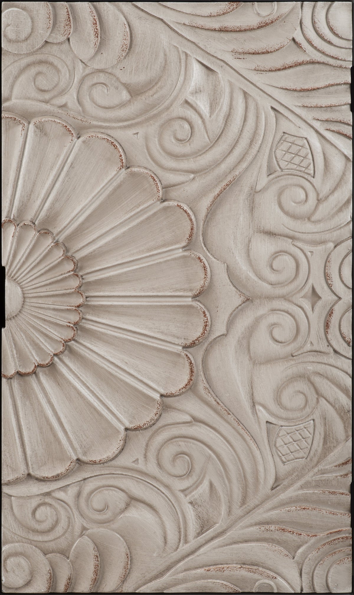 Hand-Carved Accent Cabinet