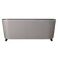 Zemocryss - Sofa With 3 Pillows - Beige Fabric