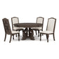Elegant Rustic 5pc Dining Set