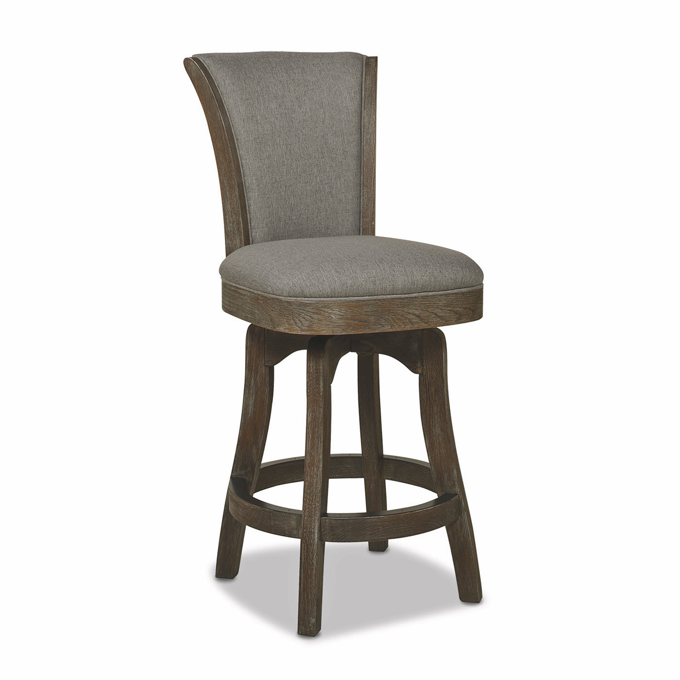 Henry 27" Armless Swivel Counter Height Bar Stool