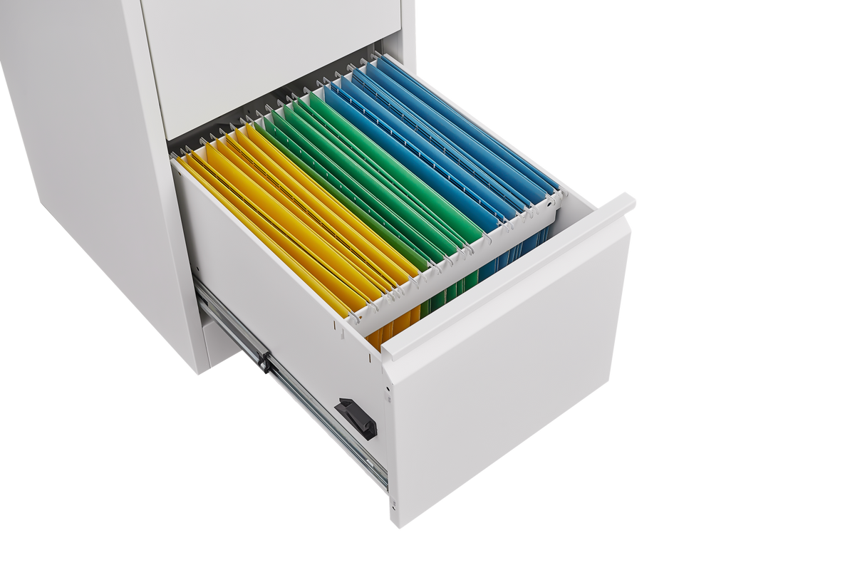 4 Drawer Vertical File Cabinet with Lock