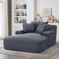 Cloudline - Oversized Chaise Lounge, Modern Comfy Couch With Full Foam Cushioning, Cozy Sleeper Sofabed - view 12