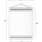 Lotus - 47" Accent Mirror - Mirrored, Faux Ice Cube Crystals