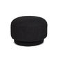 Fuji 15" Mushroom Footstool Ottoman, Ebony