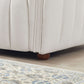April - Mid-Century Modern Luxury Tight Back Boucle Couch - view 4