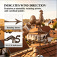 Classic Roof Mount Wind Direction Indicator - Rooster Weather Vane