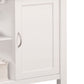 Ottawa - Kitchen Cart - Black Wooden Top & White
