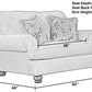 Freemont - Chair And a Half - Pewter